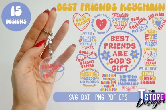 Best Friends Keychain SVG: Cute, Funny, and Ready for Real Projects