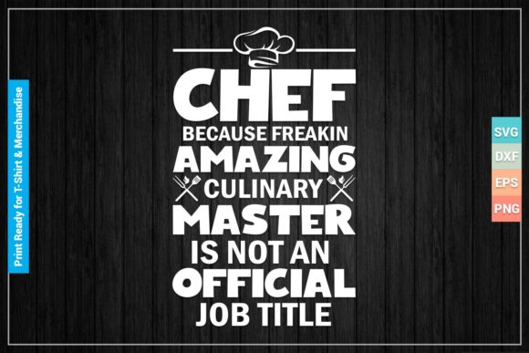 Chef Funny Gift SVG Cut Printable Files Review