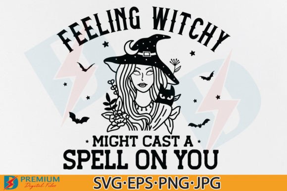 Feeling Witchy SVG Funny Halloween Witch Review