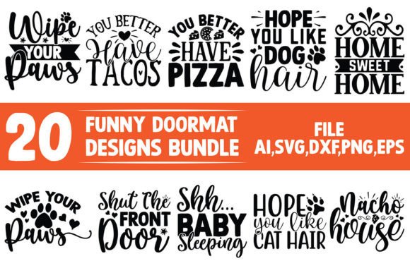 Funny Doormat SVG Bundle: A Designer's Review