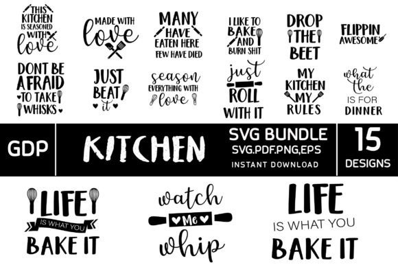 Funny Kitchen SVG Bundle: A Designer's Review