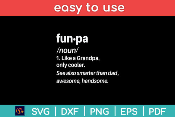 Funpa Definition Funny Grandpa Svg File Review