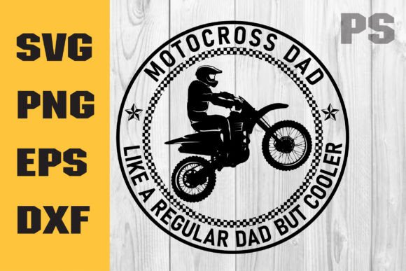 Motocross Dad Svg, Funny Vintage: A Designer’s Real-World Take