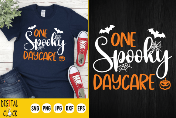 One Spooky Daycare Funny Halloween SVG Review