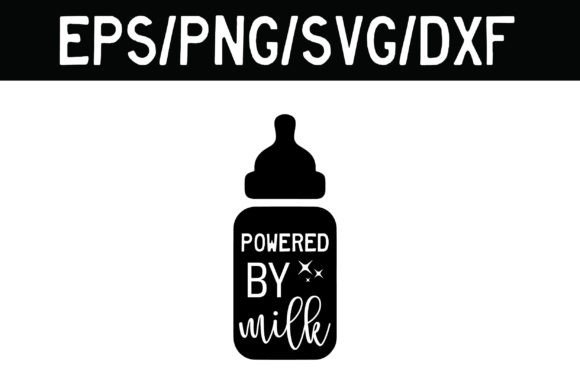 Powered by Milk Baby Boy SVG Review
