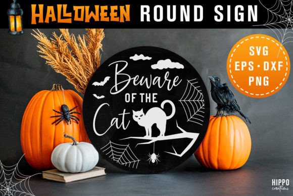 Ready for Halloween? Evaluating the Funny Halloween SVG Round Sign Design