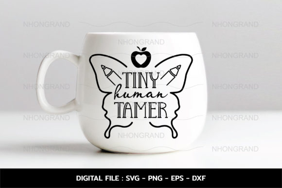 Tiny Human Tamer Funny Teacher Svg Review